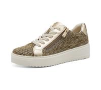 Marco Tozzi feel me Rpet-lining für Damen, gold, Größe 39 EU