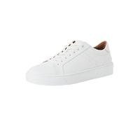 Sneaker MARCO TOZZI, Herren, Gr. 42, weiß, Leder, unifarben, Schuhe Sneaker, Schnürschuh, Halbschuh, Freizeitschuh mit seitlichem Lochmuster (72917630-42) weiß