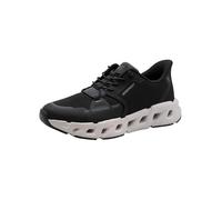 Marco Tozzi Herrenschuhe Sportliche Schnürer BLACK BLACK - Gr. - 43