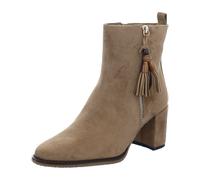 Marco Tozzi Klassische Stiefeletten für Damen, beige, Größe 42 EU