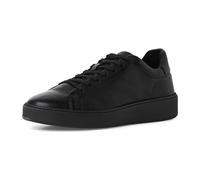 Sneaker MARCO TOZZI BY GMK, Herren, Gr. 42, schwarz, Leder, unifarben, Schuhe, Freizeitschuh, Halbschuh, Schnürschuh mit Ziernähten (78975433-42) schwarz