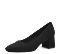 Marco Tozzi Damen Pumps M2242442, Blockabsatz, vegan, Schwarz, Gr. 36 EU