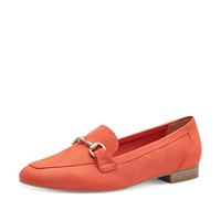 MARCO TOZZI Damen Slipper Elegant Vegan, Orange (Carrot), 37 EU