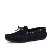 MARCO TOZZI by Guido Maria Kretschmer Herren Slipper aus Leder Flach, Blau (Navy), 42 EU