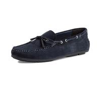 MARCO TOZZI by Guido Maria Kretschmer Herren Slipper aus Leder Flach, Blau (Navy), 43 EU