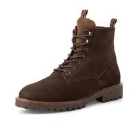 Marco Tozzi Schnürboots BY GMK Nubukleder Blockabsatz Innenreißverschluss Herren Gr. 44 mocca