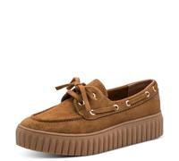 Marco Tozzi Halbschuhe - Gr. 38 - Braun - Textil & Synthetik