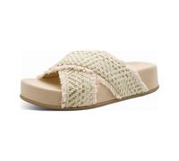 Marco Tozzi Damenschuhe Klassische Pantoletten BEIGE COMB BEIGE COMB - Gr. - 36