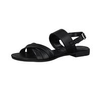 Marco Tozzi PREMIO 2-2-28156-36/001 BLACK Riemchensandalen FS 2021 für Damen, schwarz, Größe 37 EU