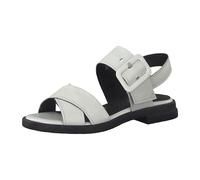 Marco Tozzi PREMIO 2-2-28163-36/110 WHITE/BLACK Riemchensandalen FS 2021 für Damen, weiß, Größe 37 EU