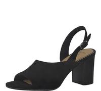 Marco Tozzi PREMIO 2-2-28328-36/001 BLACK Riemchensandalen FS 2021 für Damen, schwarz, Größe 39 EU
