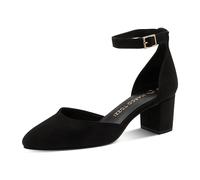 Marco Tozzi Riemchenpumps für Damen, schwarz, Größe 42 EU