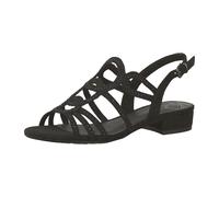 Marco Tozzi Riemchensandaletten für Damen, schwarz, Größe 38 EU