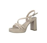 Marco Tozzi Sandaletten in Beige - Größe 38 | Damen Sandalen