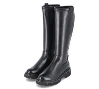 Stiefel MARCO TOZZI, Damen, Gr. 40, Normalschaft, schwarz, Lederimitat, unifarben, klassisch, Schuhe, Blockabsatz, Langschaftstiefel mit praktischem Innenreißverschluss (59587803-40) schwarz