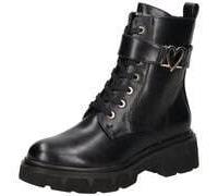 Marco Tozzi Damenschuhe Schnürstiefel BLACK BLACK - Gr. - 40