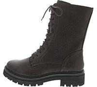 MARCO TOZZI Damen Schnürstiefel ohne Absatz aus Kunstleder Flach, Braun (Cafe), 37