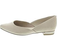 MARCO TOZZI Damen Ballerinas, Blockabsatz, weiches FEEL ME Fußbett, ideal für Business und Freizeit