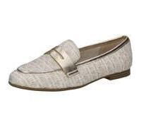 MARCO TOZZI Damen Slipper Elegant Kleiner Absatz, Mehrfarbig (Ivory Multi), 40 EU