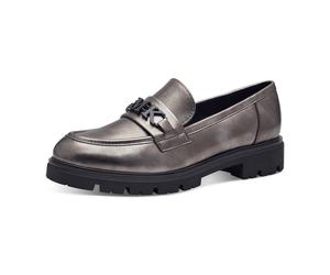 Marco Tozzi SLIPPER für Damen, silber, Größe 38 EU