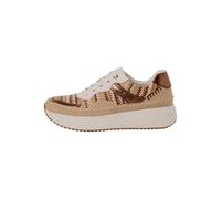 Marco Tozzi Sneaker Lederimitat Beige/Braun - 41