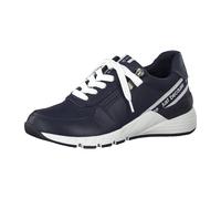 Marco Tozzi Sportliche Schnürschuhe für Damen, blau, Größe 37 EU