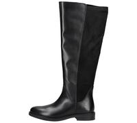 Stiefel MARCO TOZZI "Marco Tozzi Stiefel Leder/Textil", Damen, Gr. 39, schwarz, Leder, Textil, Schuhe Stiefel (75401128-39) schwarz
