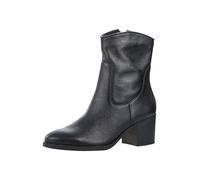 Stiefelette MARCO TOZZI "Marco Tozzi Stiefelette Leder", Damen, Gr. 37, schwarz, Leder, casual, Schuhe (98931239-37) schwarz