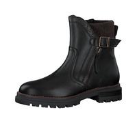 MARCO TOZZI Damen Stiefeletten ohne Absatz mit Lederanteil Winter, Grün (Olive Comb), 38 EU