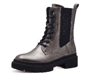 Marco Tozzi - Women Boots metallic PEWTER - Gr. - 36
