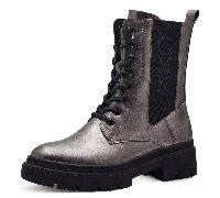 Marco Tozzi Da.-Stiefel für Damen, silber, Größe 39 EU