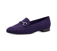MARCO TOZZI Damen Loafer ohne Absatz Vegan mit Schnalle, Lila (Purple), 37 EU