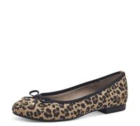 Marco Tozzi Woms Ballerina für Damen, animal, Größe 42 EU