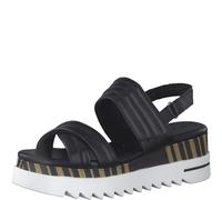 Marco Tozzi Woms Sandals für Damen, schwarz, Größe 38 EU