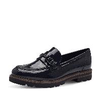 Marco Tozzi Da.-Slipper für Damen, blau, Gr. 42 EU