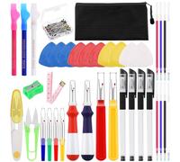 Mardatt 39 stk Nahttrenner Set, Nahttrenner mit Schutzkappe, Auftrenner Für Nähte Nahtauftrenner Profi Sehr Scharf, Seam Ripper Set für Nähprojekte, Nähzubehör