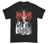 Marduk "Demon With Wings" T-Shirt, Schwarz, schwarz, Mittel