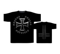 Marduk Herren Iron Cross T Shirt schwarz, schwarz, Mittel
