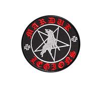 MARDUK Industrial Metal (Merchandise for Black Metal, Death Thrash Punk, Gothic etc)1 Embroidered Iron on Applique Souvenir Accessory