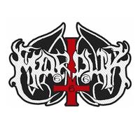 Marduk - Logo Shape Aufnäher/Patch, Black Metal