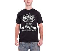 Marduk Panzer Division offiziell Herren Nue Schwarz T Shirt
