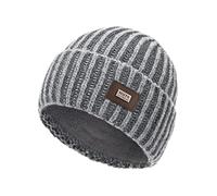 Marhatter Strickmütze Herren Mütze Wollmütze Wintermütze Winter - Hellgrau