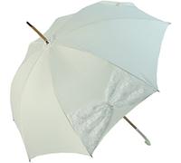 Mariage parapluie Vienne - Mesh avec strass perles - Blanc