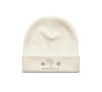 Mariah Carey Unisex-Erwachsene Official Time Tour Merch Christmas Cream Beanie-Mütze, Einheitsgre