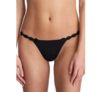 Marie Jo Blümchen String Avero schwarz (Größe: 40)