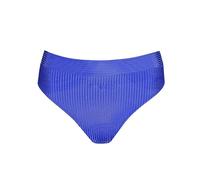 Marie Jo Slim Fit Bikini-Hose mit Strukturmuster Modell 'Emly' in Royal, Größe 38