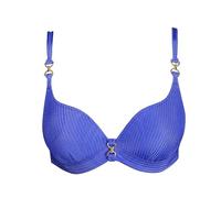Marie Jo Bikini-Oberteil mit Strukturmuster Modell 'Emly' in Royal, Größe 75E