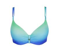 Marie Jo Bikini-Oberteil mit Ziersteinbesatz Modell 'Nusa Dua' in Aqua, Größe 75D