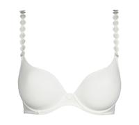 Marie Jo T-Shirt-BH »Tom Schalen BH in Herzform« Leicht unterlegte nahtlose Cups, Bestickten Träger, Die Träger sind gerade, gekreuzt oder als Neckholder tragbar, Offwhite SIZE,70D