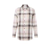 Marie Lund Hemdbluse Damen Regular Fit Baumwolle grau, 46